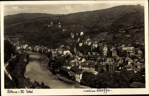 Ak Altena im Märkischen Kreis, Panorama