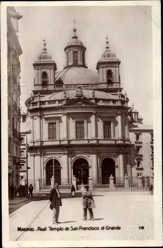 Ak Madrid Spanien, Real Templo de San Francisco el Grande