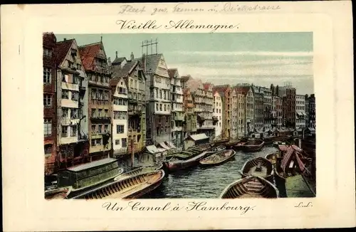 Ak Hamburg, Un Canal, Fleet