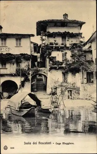 Ak Piemont Italien, Isola dei Pescatori, Lago Maggiore