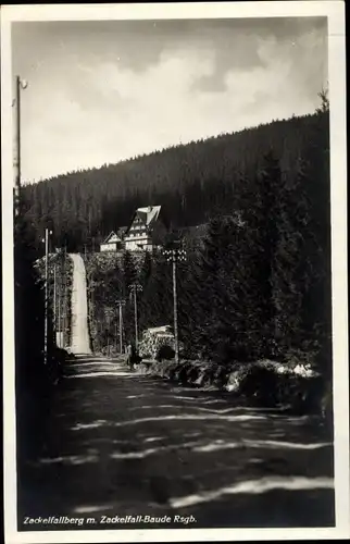 Ak Szklarska Poręba Schreiberhau Riesengebirge Schlesien, Zackelfallbaude, Schronisko Kamieńczyk