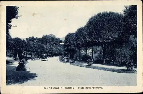 Ak Bagni di Montecatini Terme Toscana, Viale della Torretta
