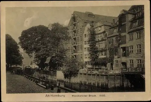 Ak Hamburg Mitte, Wandbereiter Brook