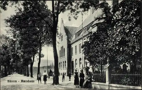 Ak Hüsten Arnsberg im Hochsauerlandkreis, Amtshaus