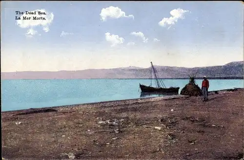 Ak Israel, The Dead Sea, La Mer More, Totes Meer