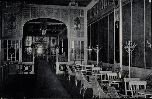 Ak Lübeck in Schleswig Holstein, Hodermanns Konditorei