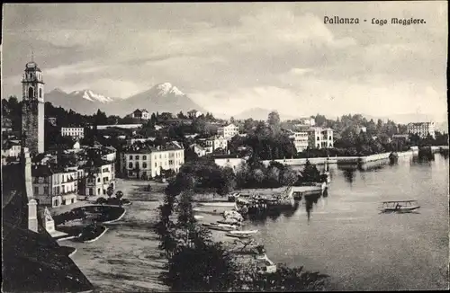 Ak Pallanza Lago Maggiore Piemonte, Panorama