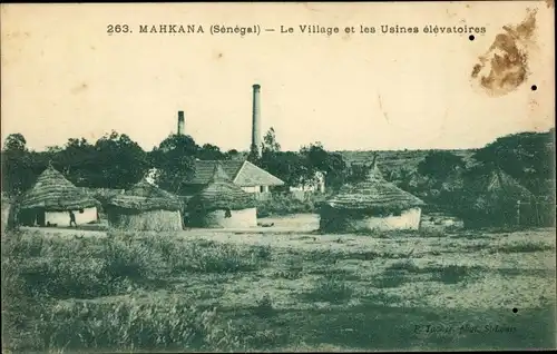 Ak Mahkana Senegal, Le Village et les Usines élévatoires