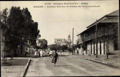 Ak Dakar Senegal, Avenue Roume, Palais du Gouvernement