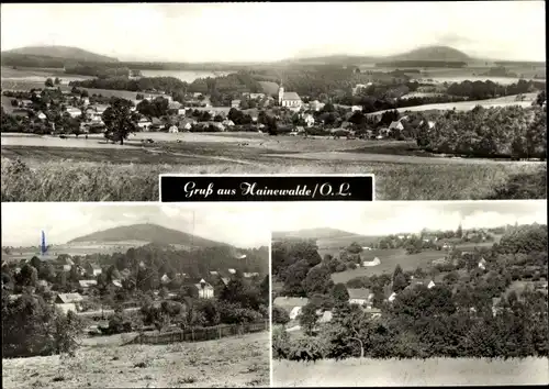 Ak Hainewalde Sachsen, Panoramen