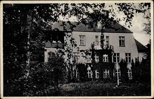 Ak Niederkleveetz Bösdorf in Schleswig Holstein, Privatpension Haus Marienburg