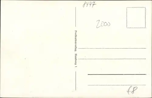 Ak Hamburg Wandsbek Farmsen Berne, Straße, Wohnhäuser