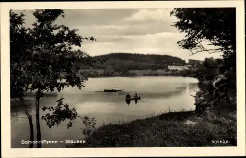 Ak Sohland an der Spree, Stausee