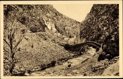 Ak Valls d' Andorra, la Massana, Pont de St. Antoni