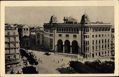 Ak Algier Alger Algerien, La Grande Poste, Centenaire en 1930