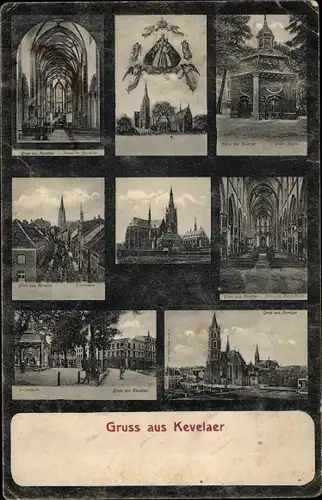 Ak Kevelaer am Niederrhein, Pfarrkirche, Innenansicht, Gnadenkapelle, Hauptstraße, Marienkirche