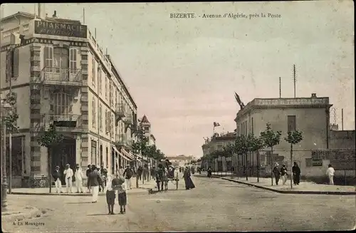 Ak Bizerte Tunesien, Avenue d'Algérie, Poste