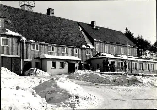 Ak Rehefeld Zaunhaus Altenberg im Erzgebirge, Betriebs Erholungsheim Möplü