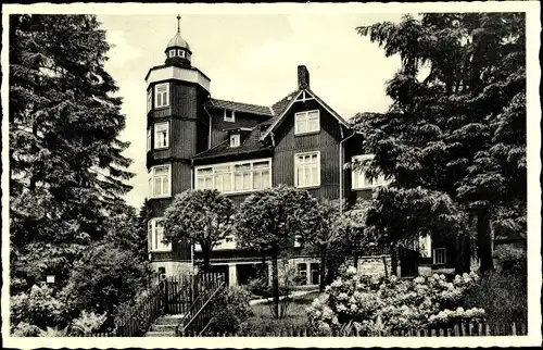 Ak Braunlage im Oberharz, Blick auf das Posterholungsheim Waldhöhe