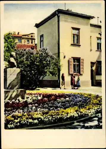 Ak Riga Lettland, Das Memoriale Leninmuseum in der Césustraße