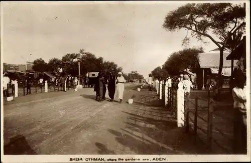 Ak Aden Jemen, Sheik Othman, where the gardens are