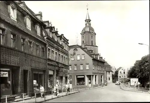 Ak Meerane in Sachsen, Franz Mehring Platz