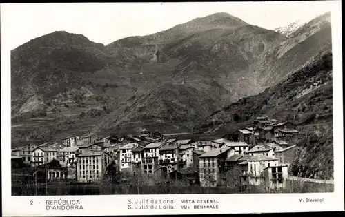 Ak Sant Julià de Lòria Andorra, Vista General