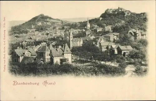 Ak Blankenburg am Harz, Panorama