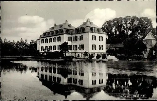 Ak Ratheim Hückelhoven Nordrhein Westfalen, Blick auf Haus Hall