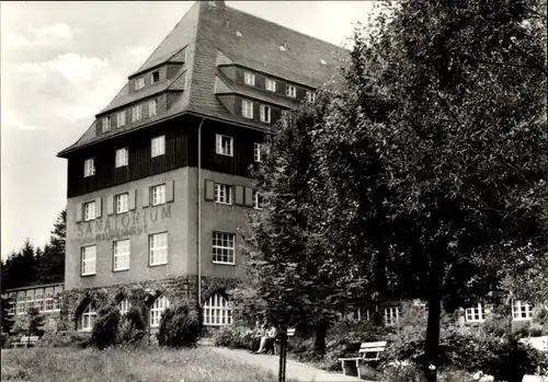 Ak Altenberg im Osterzgebirge, Sanatorium Raupennest