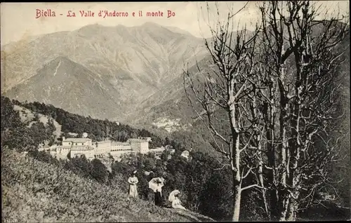 Ak Biella Biella Piemonte, La Valle d'Andorno e il monte Bo