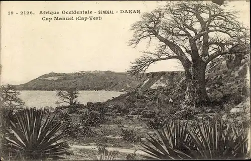 Ak Dakar Senegal, Cap Manuel, Cap Vert, Landschaft