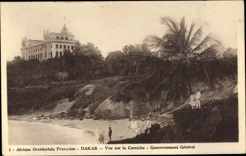 Ak Dakar Senegal, Vue sur la Corniche, Gouvernement Général