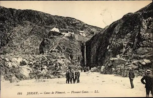 Ak Jersey Kanalinseln, Plemont Caves