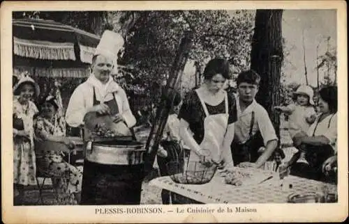 Ak Plessis Robinson Hauts de Seine, Le Cuisinier de la Maison