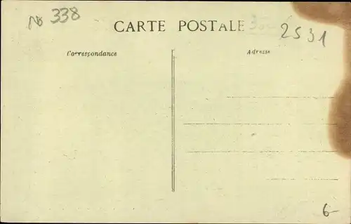 Ak Bouray Essonne, La Gare, chemin de fer