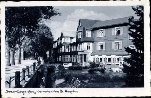Ak Braunlage im Oberharz, Sanatorium Dr. Hageler