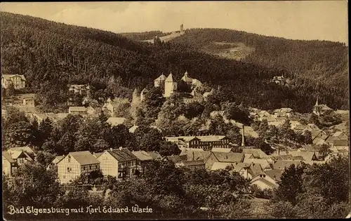 Ak Elgersburg in Thüringen, Karl Eduard Warte