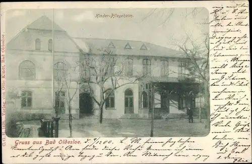Ak Bad Oldesloe in Schleswig Holstein, Kinderpflegeheim