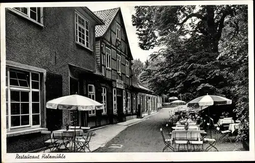 Ak Hannover, Waldrestaurant zur Holzmühle am Saupark