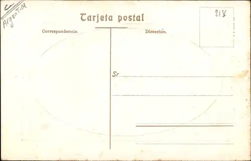 Präge Passepartout Ak Palermo Sicilia, Los Lagos