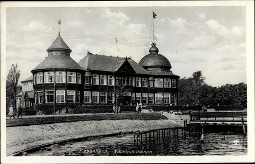 Ak København Kopenhagen Dänemark, Yachtpavillon