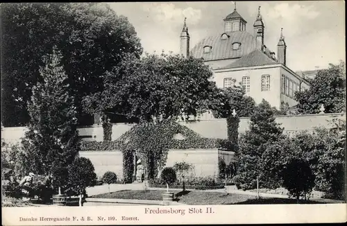 Ak Fredensborg Fredensborg Dänemark, Slott II.