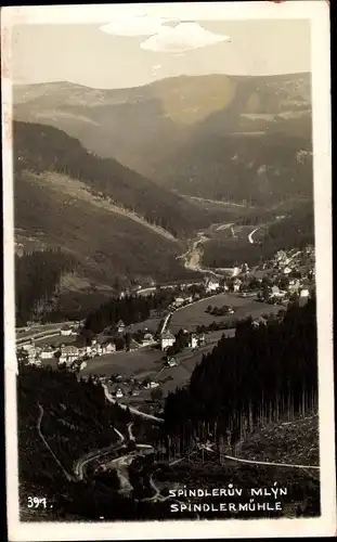 Ak Spindleruv Mlýn Spindlermühle Reg. Königgrätz, Panorama vom Ort