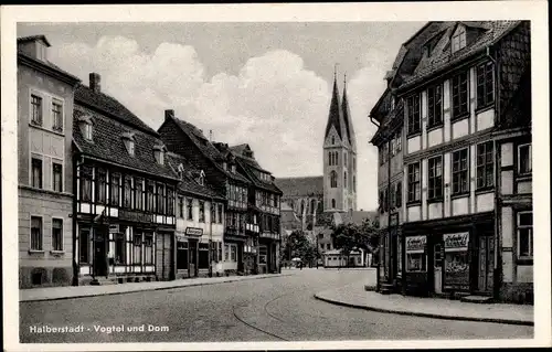 Ak Halberstadt in Sachsen Anhalt, Vogtei und Dom