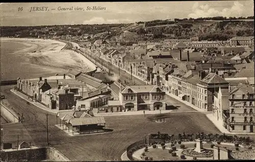 Ak Saint Helier Jersey Kanalinseln, General View