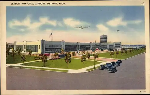 Ak Detroit Michigan USA, Municipal Airport