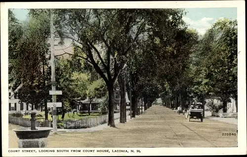 Ak Laconia New Hampshire, Looking South from Court House