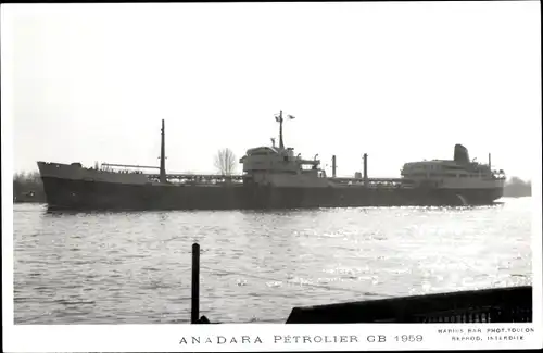 Ak Anadara Petrolier GB 1959, Tankschiff