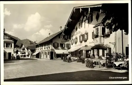 Ak Oberammergau in Oberbayern, Gasthof zur Post